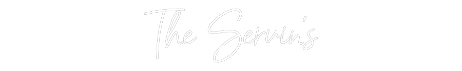 CREATE YOUR OWN WEDDING NEON SIGN The Servin’s