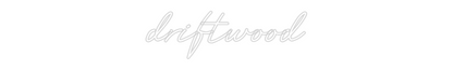 CREATE YOUR OWN WEDDING NEON SIGN driftwood