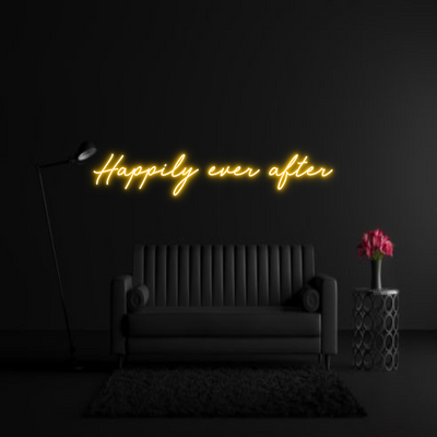 CREATE YOUR OWN WEDDING NEON SIGN Happily ever ...