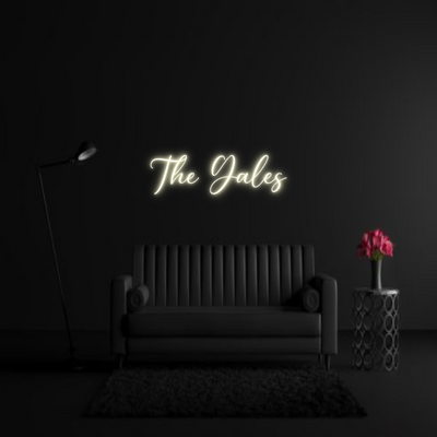 CREATE YOUR OWN WEDDING NEON SIGN The Gales