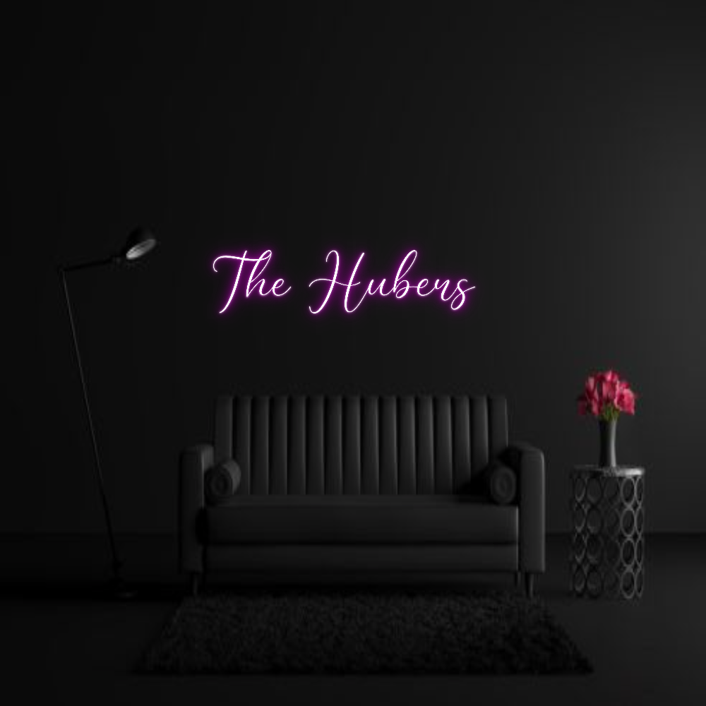CREATE YOUR OWN WEDDING NEON SIGN The Hubers