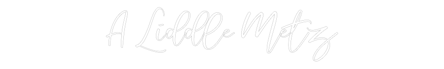 CREATE YOUR OWN WEDDING NEON SIGN A Liddle Metz