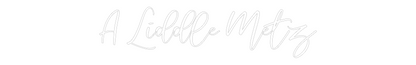 CREATE YOUR OWN WEDDING NEON SIGN A Liddle Metz