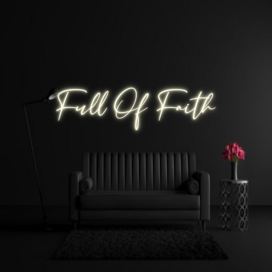 CREATE YOUR OWN WEDDING NEON SIGN Full Of Faith
