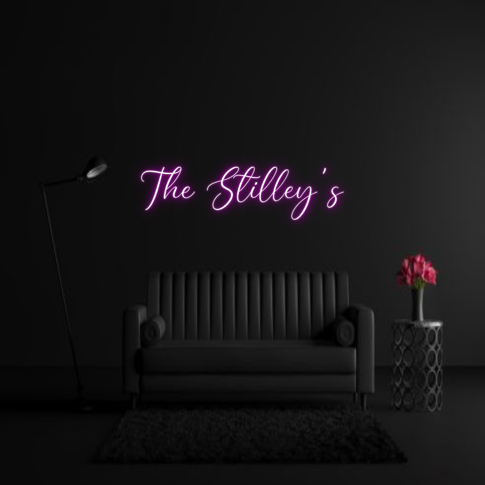 CREATE YOUR OWN WEDDING NEON SIGN The Stilley's