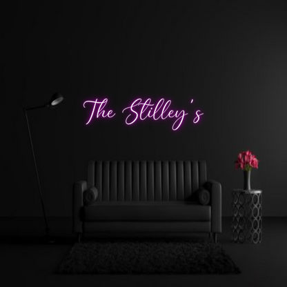 CREATE YOUR OWN WEDDING NEON SIGN The Stilley's
