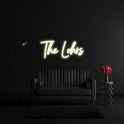 CREATE YOUR OWN WEDDING NEON SIGN The Lohrs