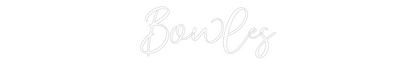 CREATE YOUR OWN WEDDING NEON SIGN Bowles