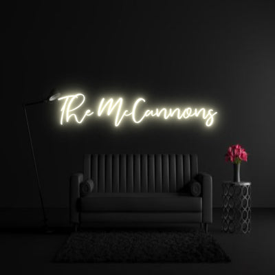 CREATE YOUR OWN WEDDING NEON SIGN The McCannons