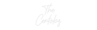 CREATE YOUR OWN WEDDING NEON SIGN The
Centolas