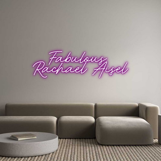 CREATE YOUR OWN CUSTOM NEON Fabulous 
Ra...