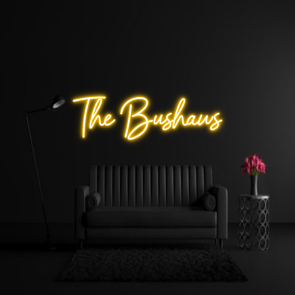 CREATE YOUR OWN WEDDING NEON SIGN The Bushaws