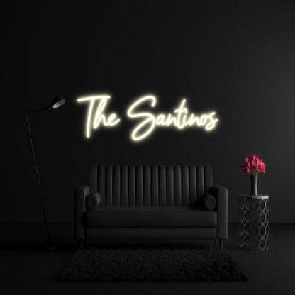 CREATE YOUR OWN WEDDING NEON SIGN The Santinos