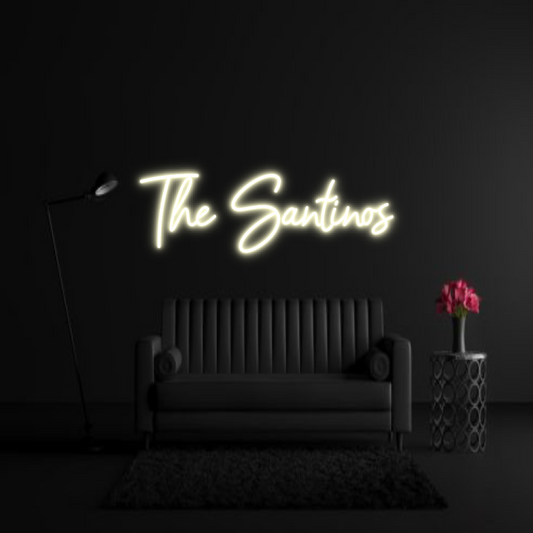 CREATE YOUR OWN WEDDING NEON SIGN The Santinos