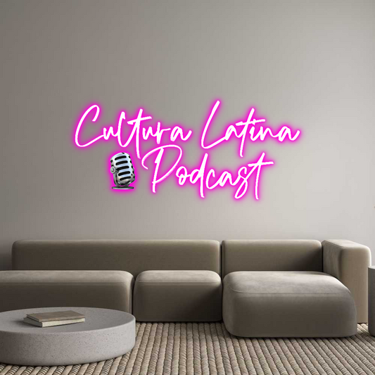 CREATE YOUR OWN CUSTOM NEON Cultura Latin...