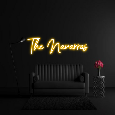 CREATE YOUR OWN WEDDING NEON SIGN The Navarras