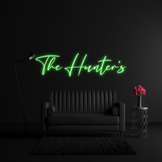 CREATE YOUR OWN WEDDING NEON SIGN The Hunter’s