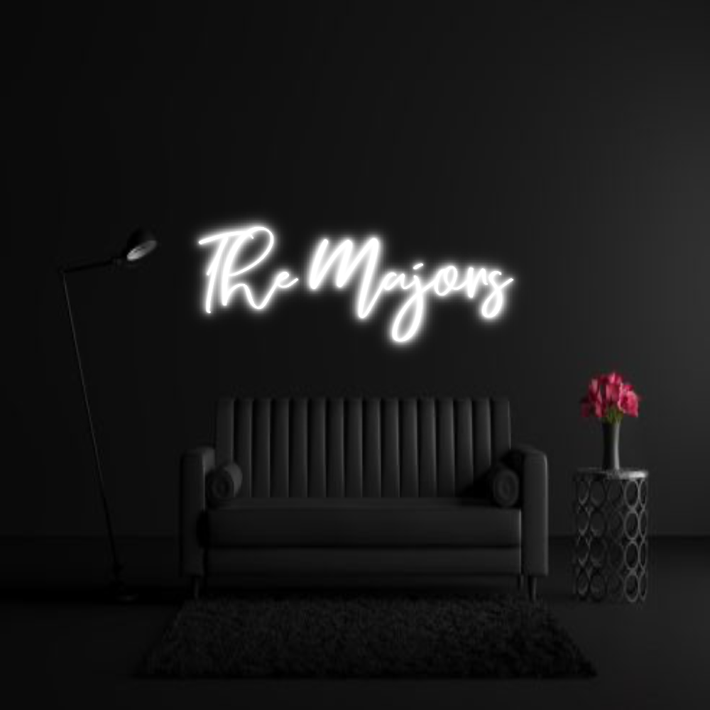 CREATE YOUR OWN WEDDING NEON SIGN The Majors