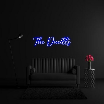 CREATE YOUR OWN WEDDING NEON SIGN The Dueitts