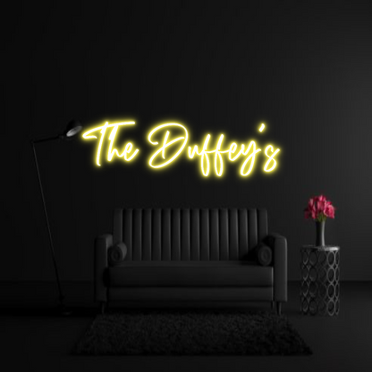 CREATE YOUR OWN WEDDING NEON SIGN The Duffey’s