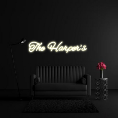 CREATE YOUR OWN WEDDING NEON SIGN The Harper's