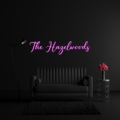 CREATE YOUR OWN WEDDING NEON SIGN The Hazelwoods