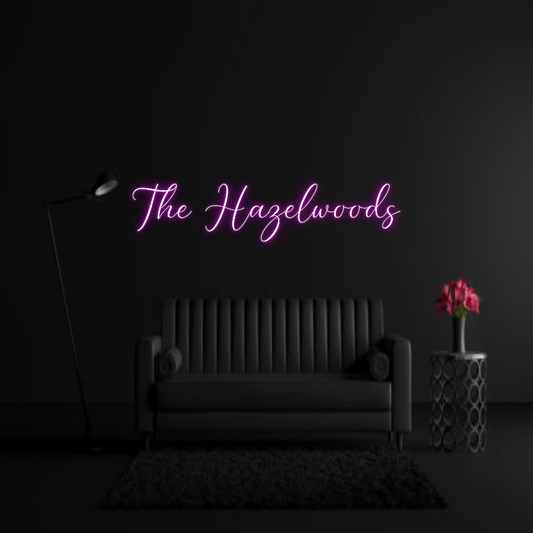 CREATE YOUR OWN WEDDING NEON SIGN The Hazelwoods