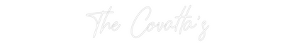 CREATE YOUR OWN WEDDING NEON SIGN The Covatta's