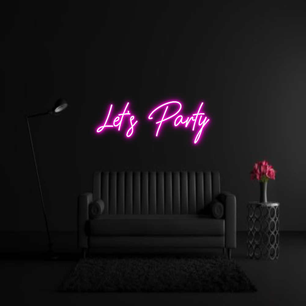 CREATE YOUR OWN WEDDING NEON SIGN Let’s Party