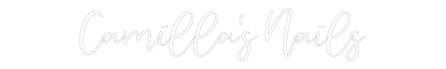 CREATE YOUR OWN WEDDING NEON SIGN Camilla’s Nails