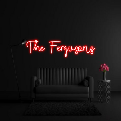 CREATE YOUR OWN WEDDING NEON SIGN The Fergusons