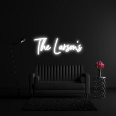 CREATE YOUR OWN WEDDING NEON SIGN The Larson’s