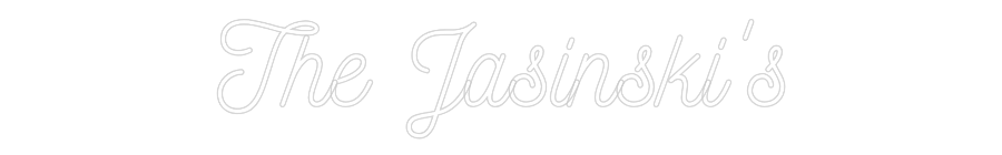 CREATE YOUR OWN WEDDING NEON SIGN The Jasinski's