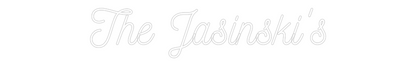 CREATE YOUR OWN WEDDING NEON SIGN The Jasinski's