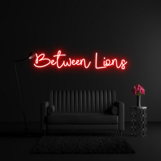 CREATE YOUR OWN WEDDING NEON SIGN Between Lions