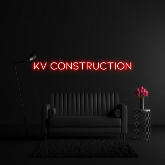CREATE YOUR OWN WEDDING NEON SIGN KV Construction