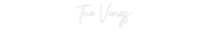 CREATE YOUR OWN WEDDING NEON SIGN The Vangs