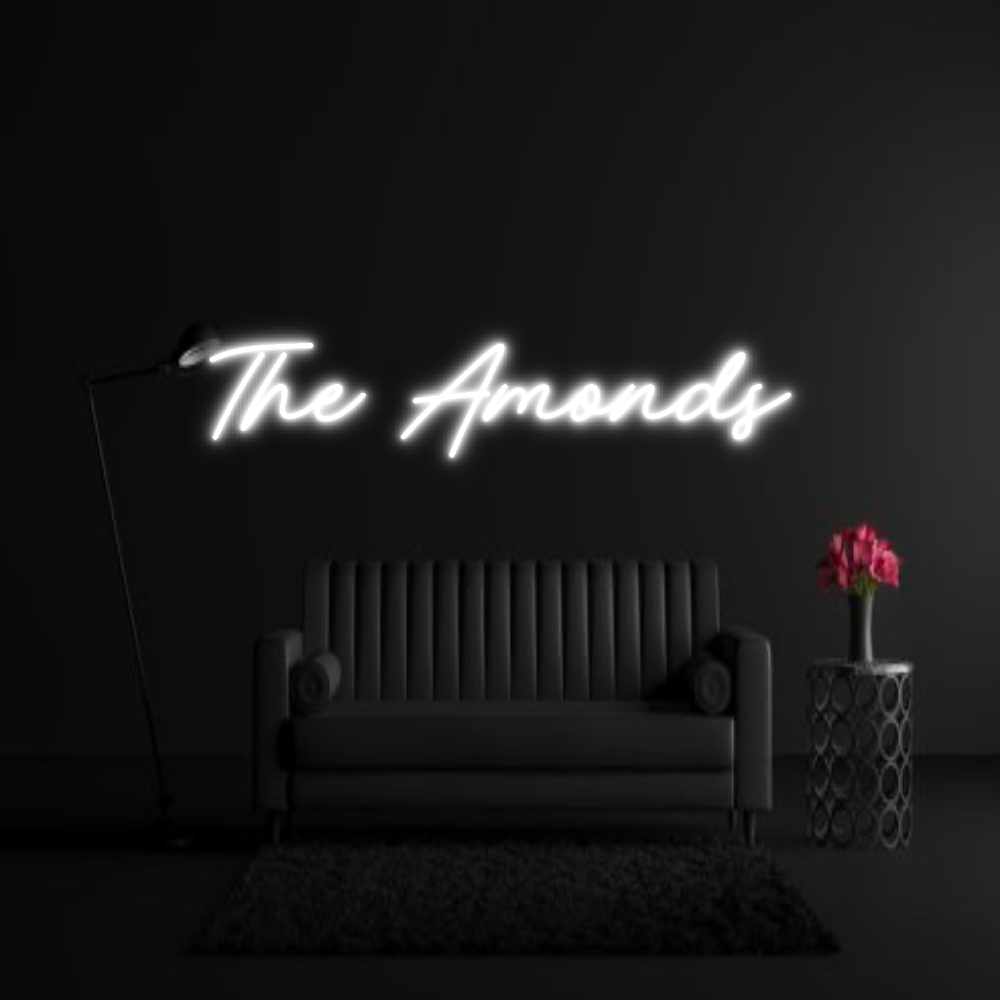CREATE YOUR OWN WEDDING NEON SIGN The Amonds