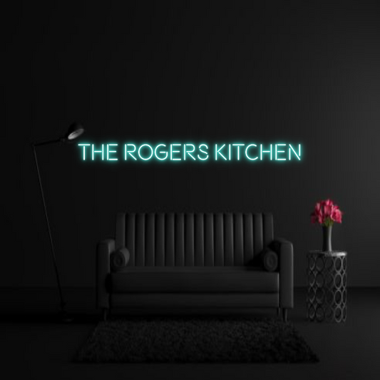 CREATE YOUR OWN WEDDING NEON SIGN The Rogers Ki...