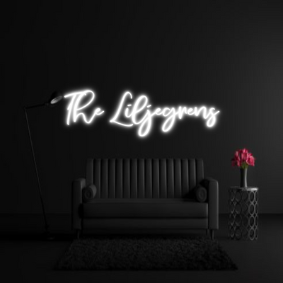 CREATE YOUR OWN WEDDING NEON SIGN The Liljegrens