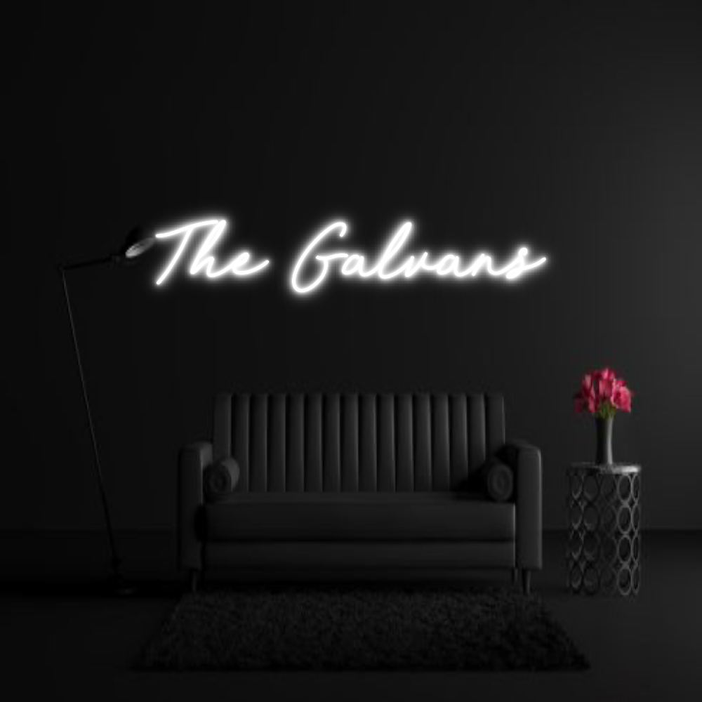 CREATE YOUR OWN WEDDING NEON SIGN The Galvans