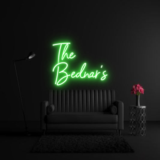 CREATE YOUR OWN WEDDING NEON SIGN The
Bednar's
