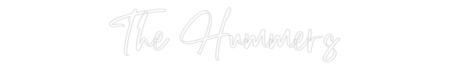 CREATE YOUR OWN WEDDING NEON SIGN The Hummers