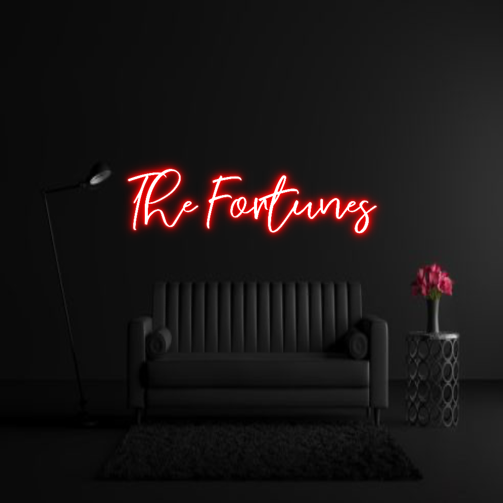 CREATE YOUR OWN WEDDING NEON SIGN The Fortunes