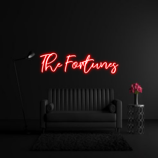 CREATE YOUR OWN WEDDING NEON SIGN The Fortunes