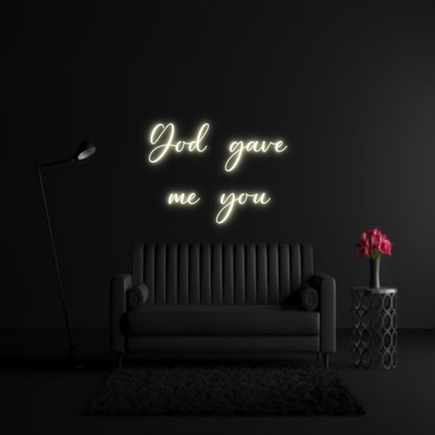 CREATE YOUR OWN WEDDING NEON SIGN God  gave
  ...