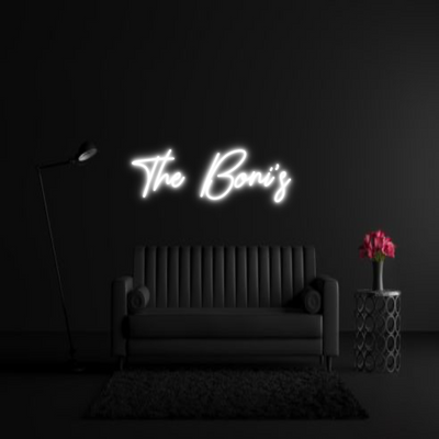 CREATE YOUR OWN WEDDING NEON SIGN The Boni’s