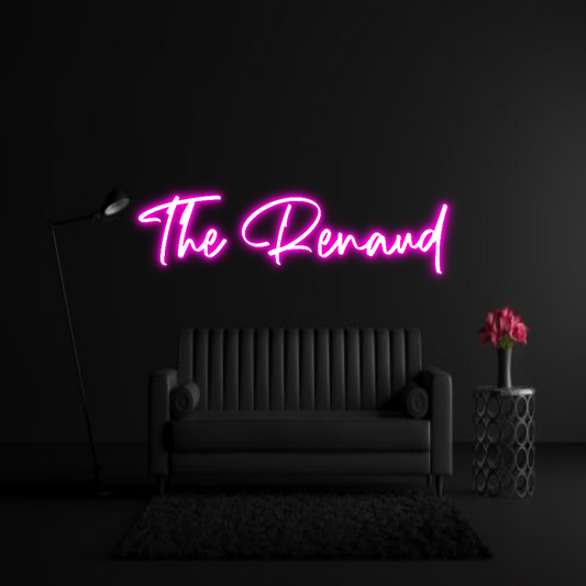 CREATE YOUR OWN WEDDING NEON SIGN The Renaud