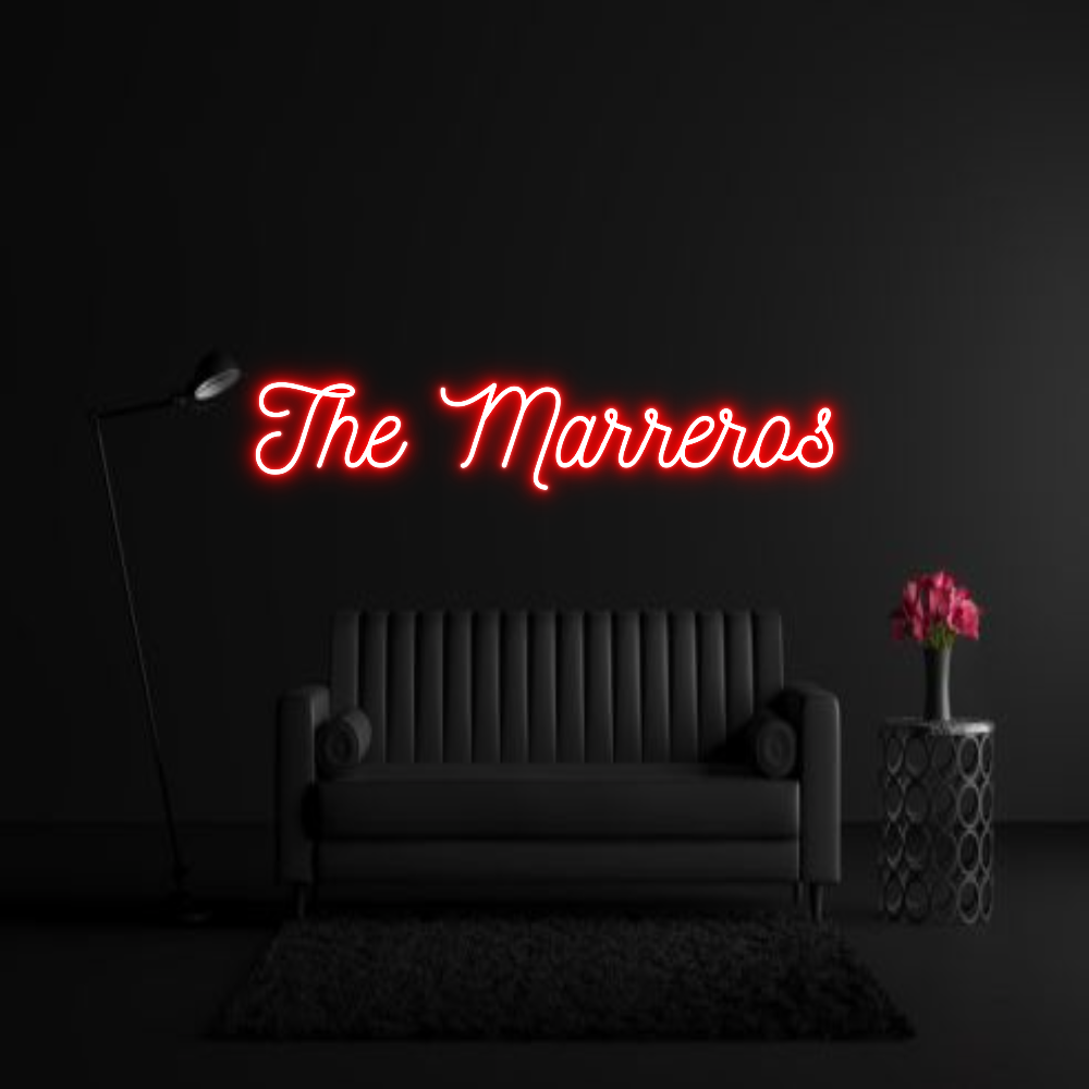CREATE YOUR OWN WEDDING NEON SIGN The Marreros