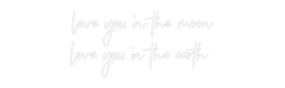 CREATE YOUR OWN WEDDING NEON SIGN love you in t...
